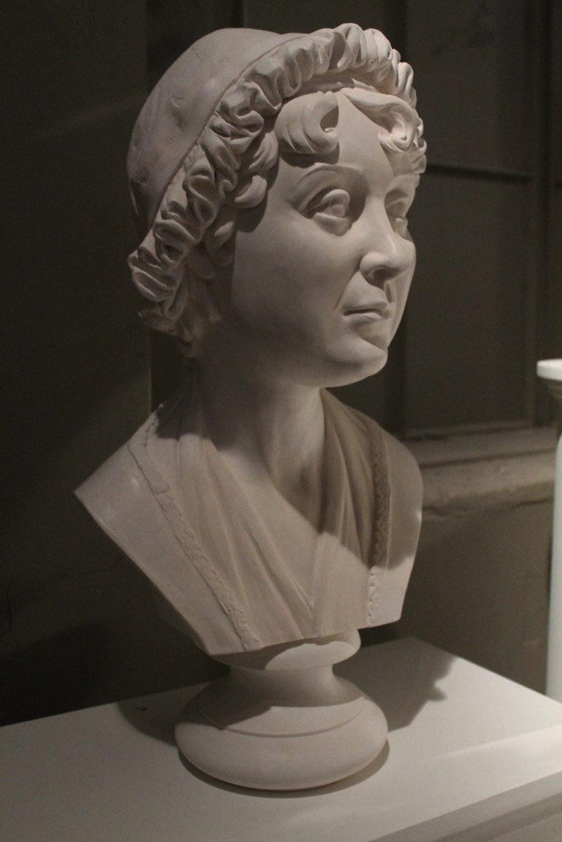 Purchase Jane Austen Life Size Bust, hand made by The Modern Souvenir Company.