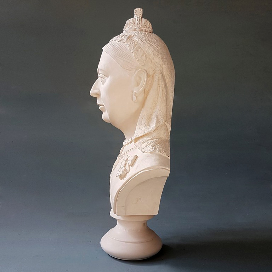 Purchase Queen Victoria, Life Size Bust, hand made by The Modern Souvenir Company.