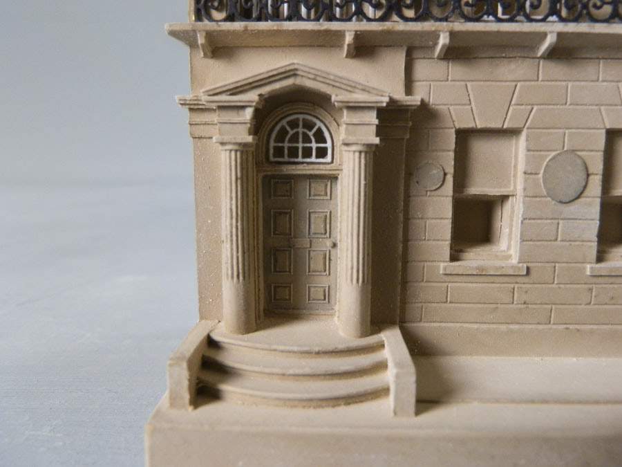 Purchase Charles Dickens House Model, hand made from English Plaster by The Modern Souvenir Company