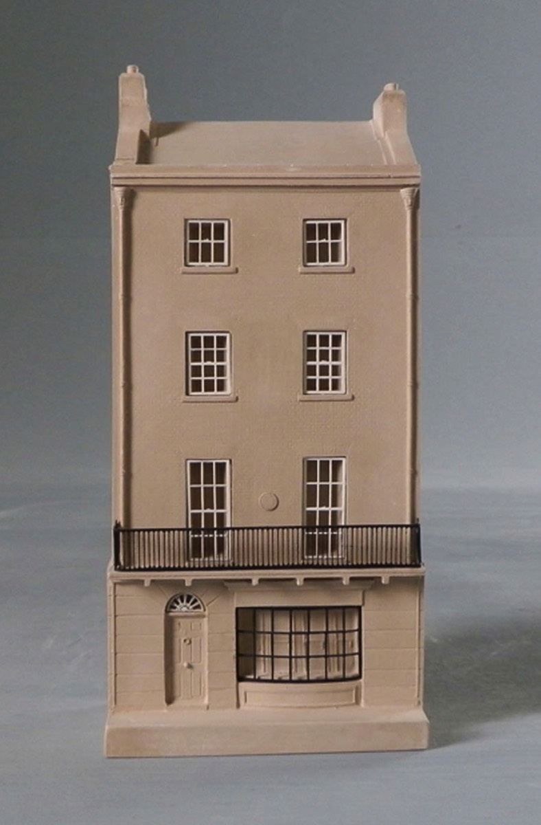 Purchase 221b Baker Street Sherlock Holmes House London, hand made from English Plaster by The Modern Souvenir Company